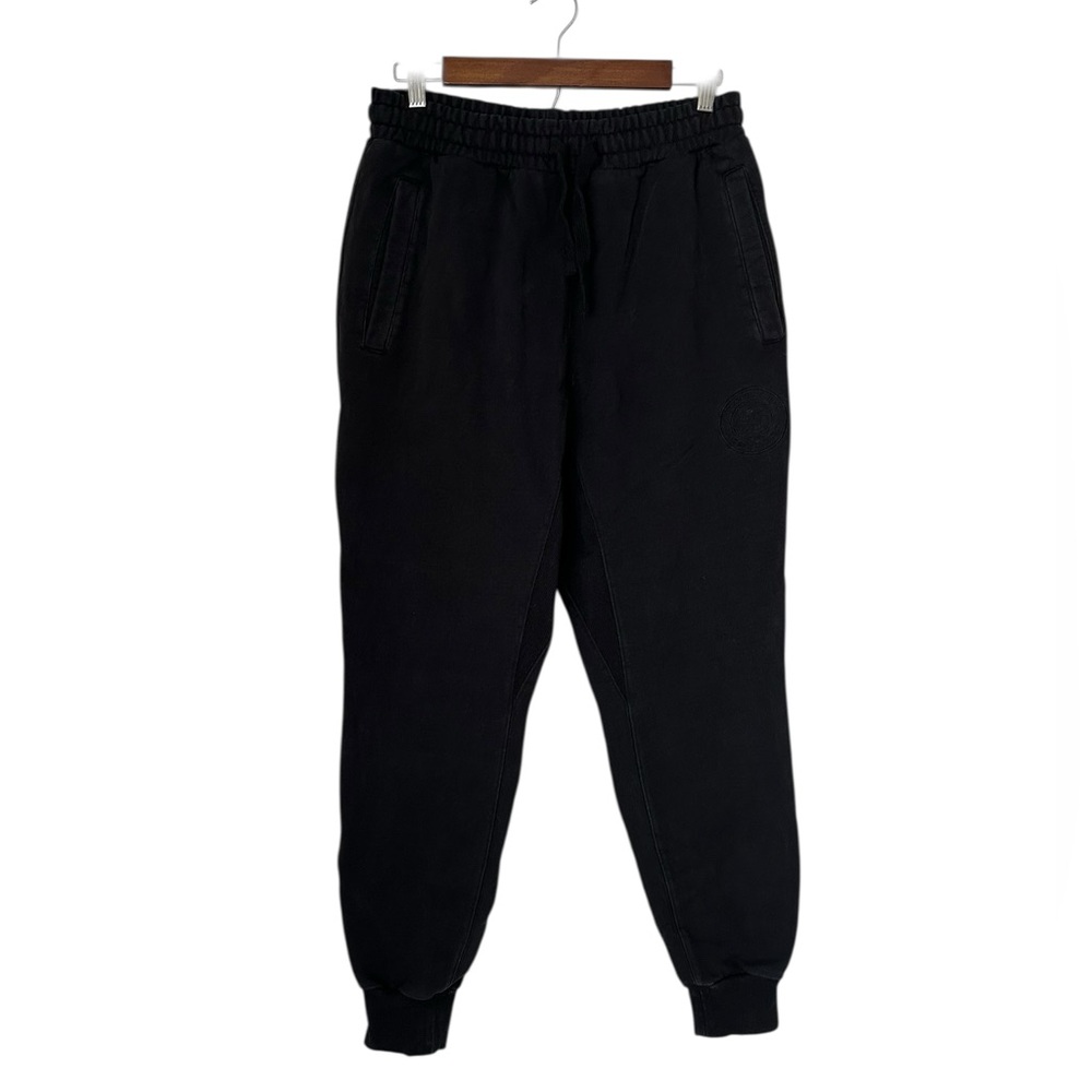 Gymshark black washed jogger sweatpants size large
